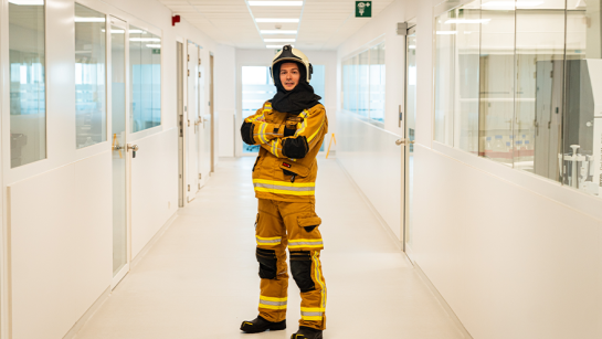 Brandweerman/labomedewerker Thomas Van Landschoot