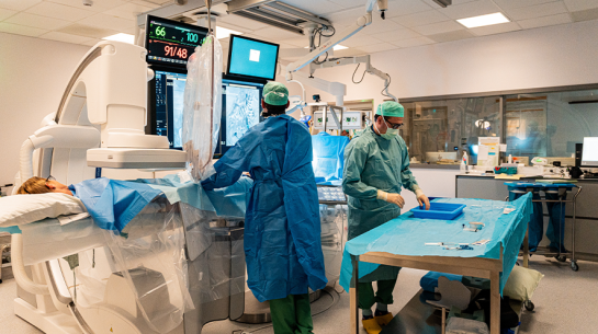 Interventionele Radiologie AZ Sint-Jan Brugge bijniervene sampling